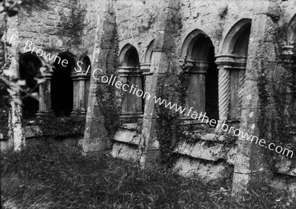 ABBEY CLOISTERS W.SIDE OF S.W. ANGLE